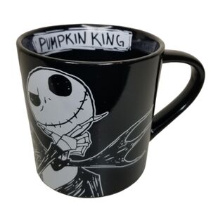 Disney‎ Nightmare Before Christmas Mug Jack Skellington Pumpkin King Large 16oz
